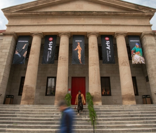 UArts Hamilton Hall Columns