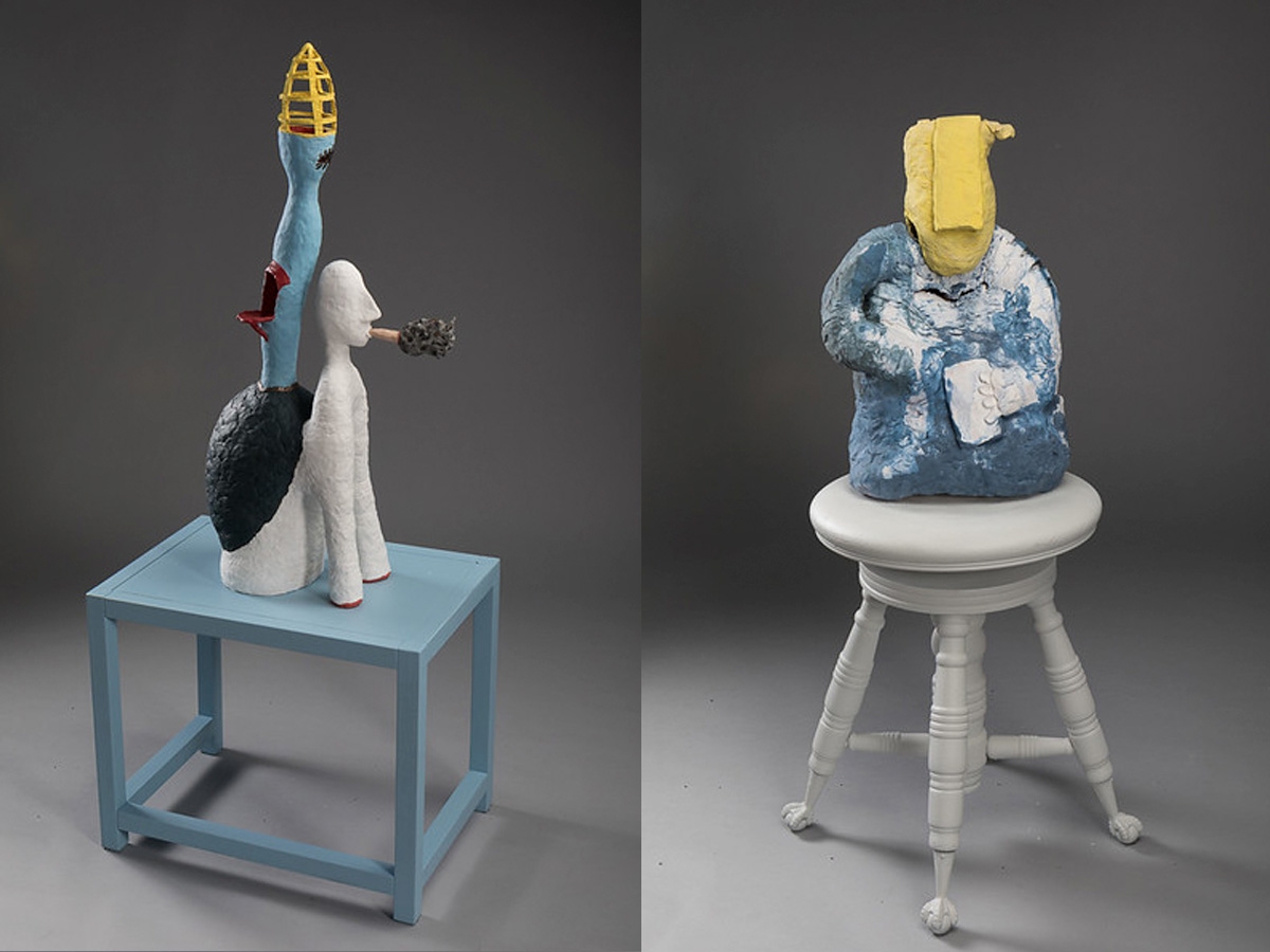 UArts学生Luke Desmone的陶瓷作品