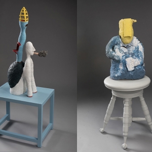 UArts学生Luke Desmone的陶瓷作品