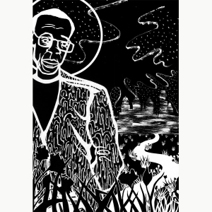 格雷格帕德罗的作者肖像麦琪芬宁BFA'17访问作家系列。