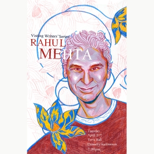 Rahul Mehta的插图由NoA Denmon BFA'18制造的访问作家系列
